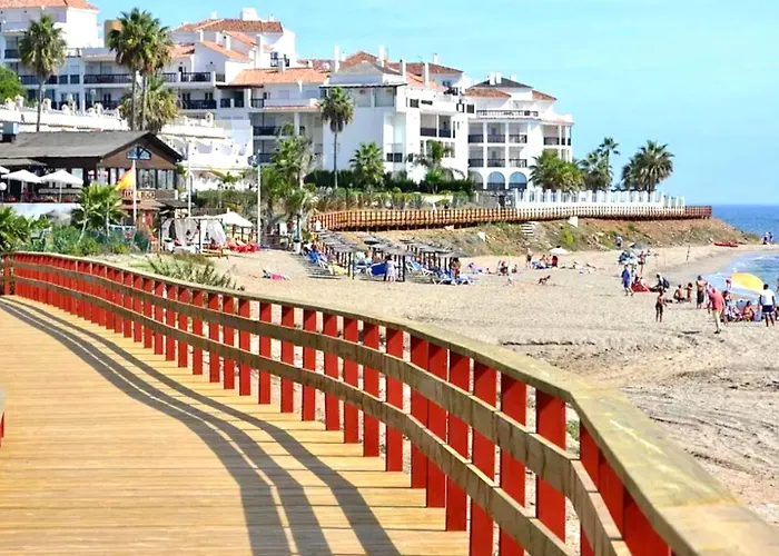 شقة - Alicate Beachfront Apartment- 8 ماربيا